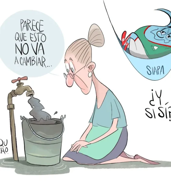 Cartón de Qucho sobre el Siapa