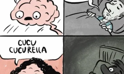 Cartón de Qucho sobre Messi y Cucurella