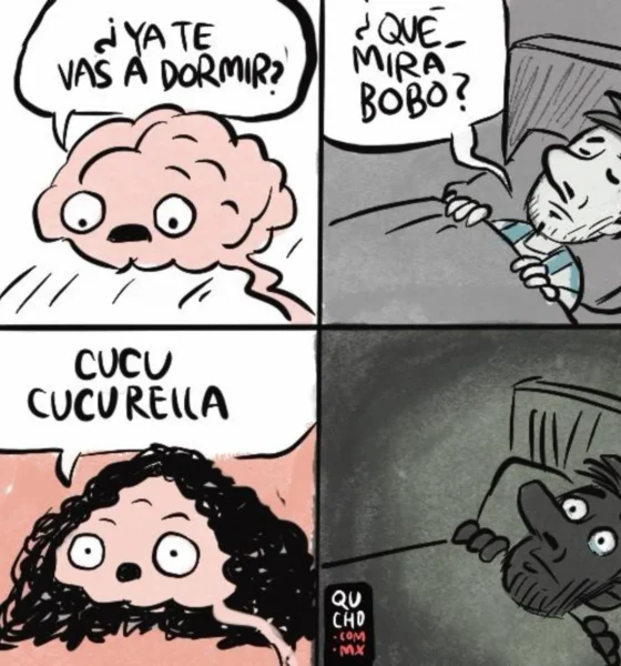 Cartón de Qucho sobre Messi y Cucurella