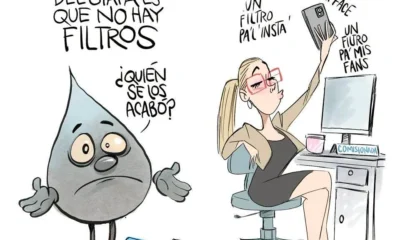 Cartón de Qucho sobre los filtros del Siapa