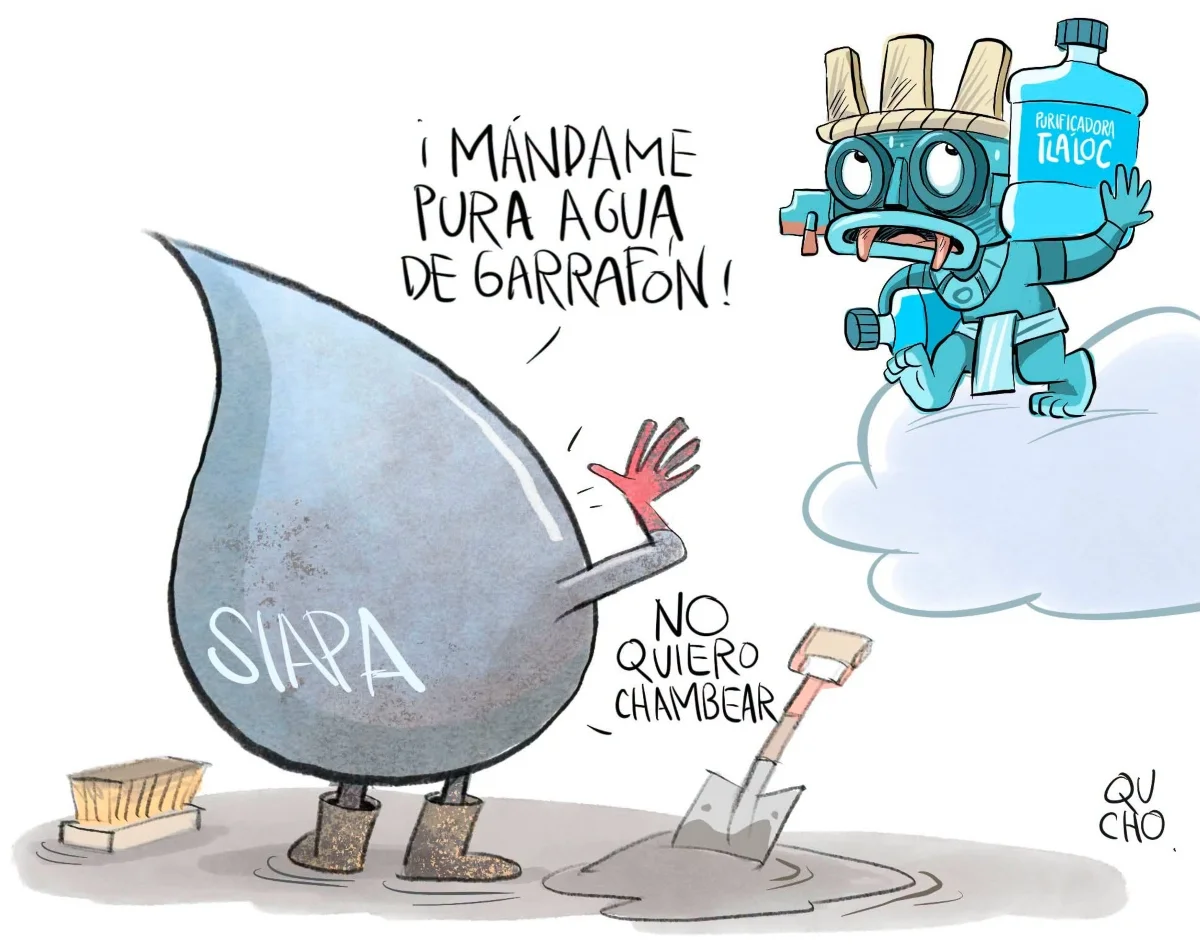 Cartón de Qucho sobre el Siapa