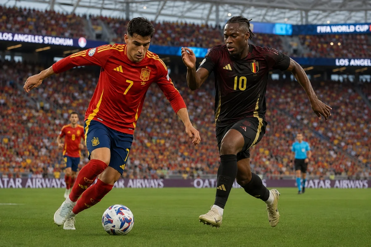 España y Bélgica en busca del boleto a semifinales