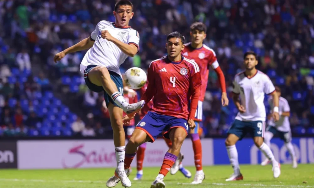 México vence a Costa Rica y amarra su boleto a la siguiente ronda en el Premundial Sub-20