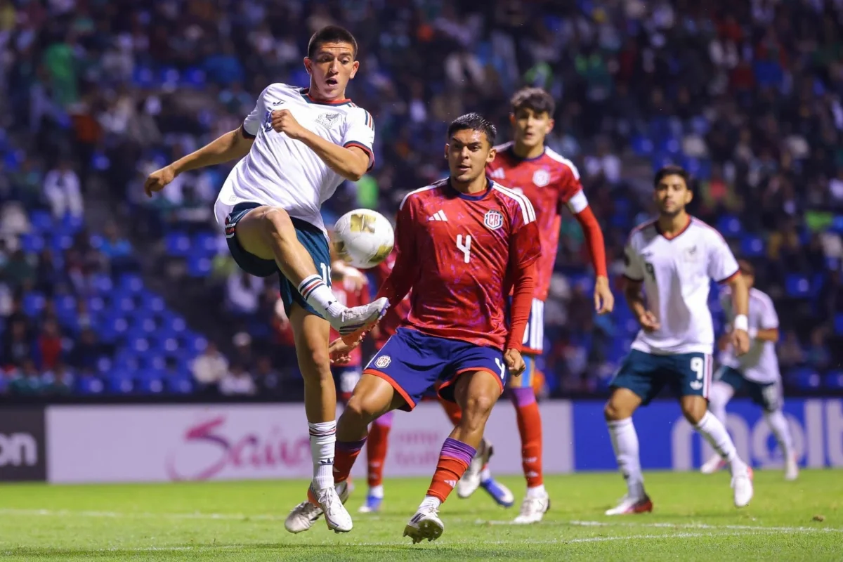 México vence a Costa Rica y amarra su boleto a la siguiente ronda en el Premundial Sub-20