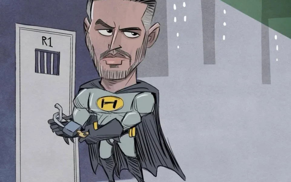 Qucho Monero dedica su cartón a Omar García Harfuch