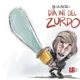 Qucho Monero dedica su cartón a Jaiver Milei