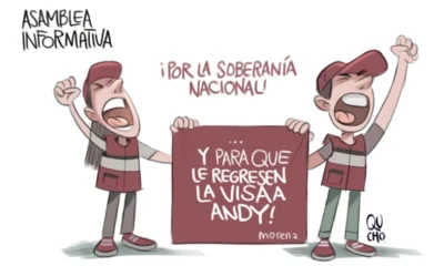 Qucho Monero dedica su cartón a las manifestaciones de Morena