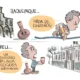 Cartón de Qucho dedicado a Pablo Lemus