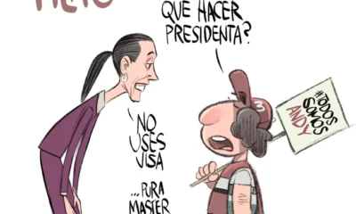 Qucho Monero dedica su cartón a las manifestaciones pro Andy