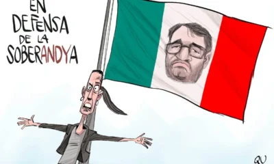Qucho Monero dedica su cartón a la Presidenta Claudia Sheinbaum