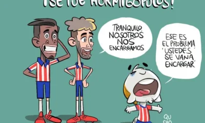 Qucho Monero dedica su cartón a las Chivas