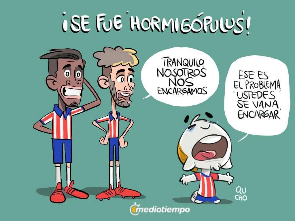 Qucho Monero dedica su cartón a las Chivas