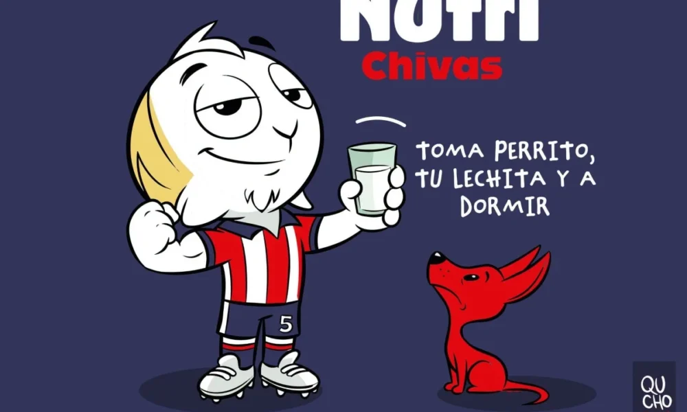 Cartón de Qucho sobre Chivas