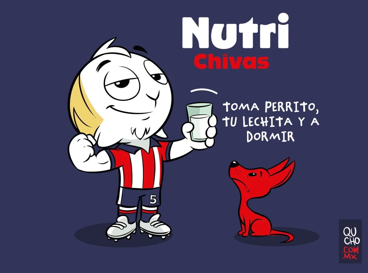 Cartón de Qucho sobre Chivas