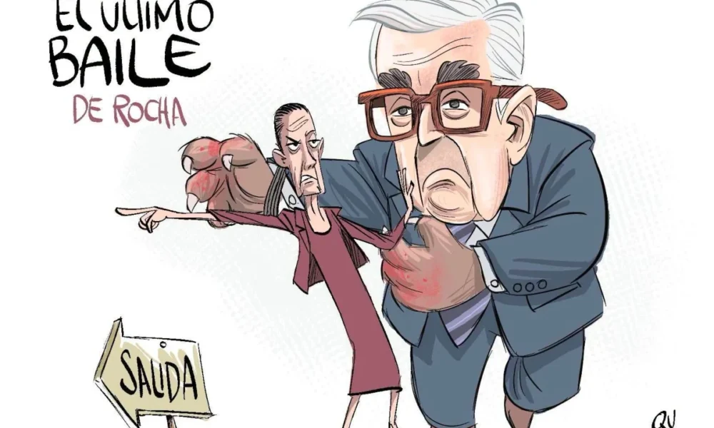 Qucho Monero dedica su cartón a Rubén Rocha Moya