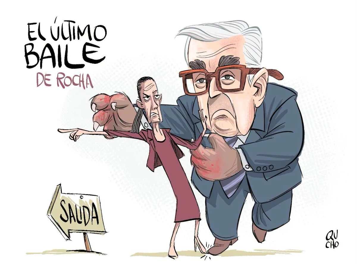 Qucho Monero dedica su cartón a Rubén Rocha Moya