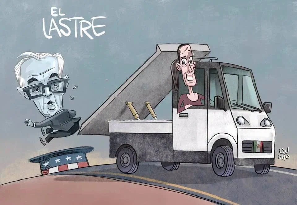 Qucho Monero dedica su cartón a Rubén Rocha Moya