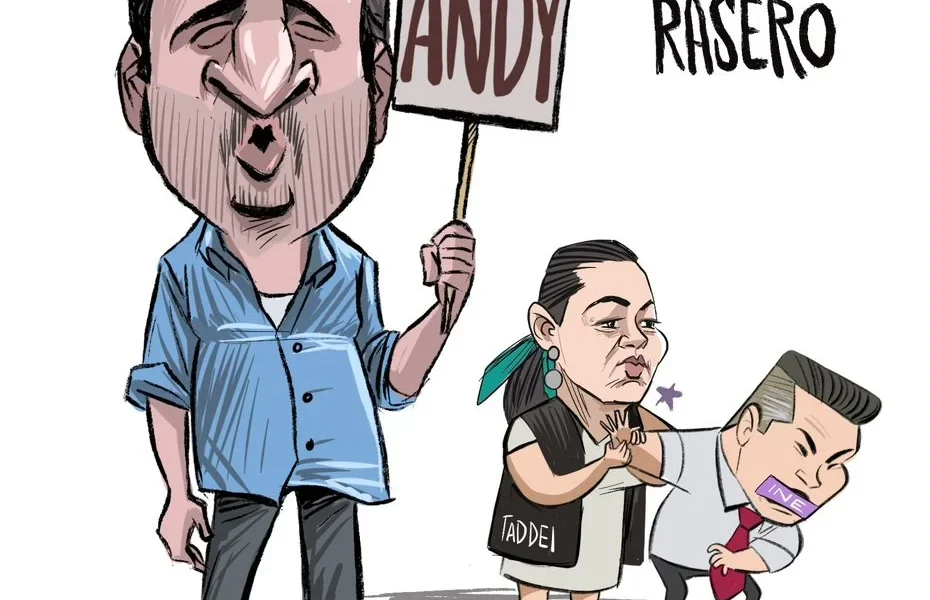Qucho Monero dedica su cartón de hoy al INE