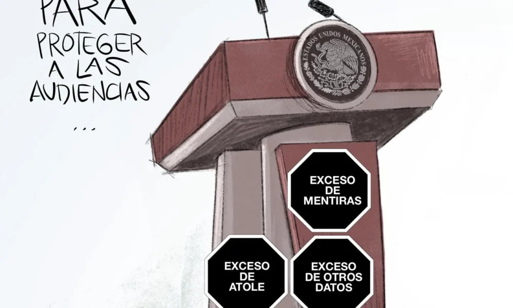 Qucho Monero dedica su cartón a los derechos de las audiencias