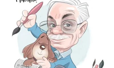 Qucho Monero dedica su cartón a Rodolfo Caloca