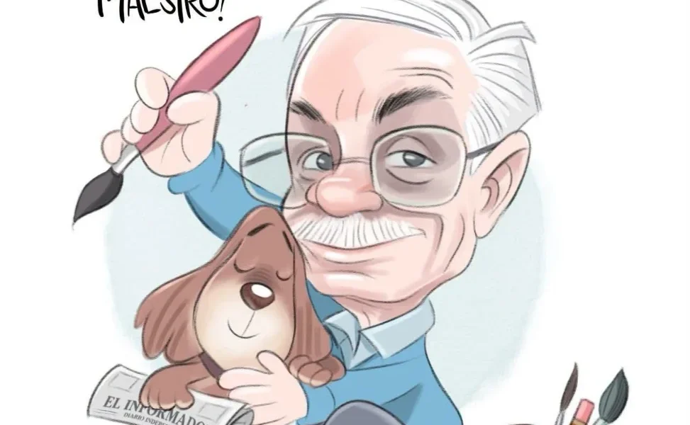 Qucho Monero dedica su cartón a Rodolfo Caloca