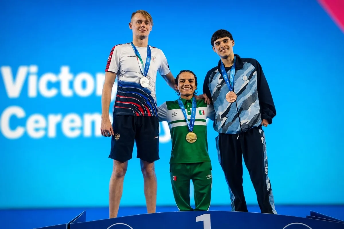 Para atletas de Jalisco durante la Serie Mundial de Para Natación México 2026 en Zapopan