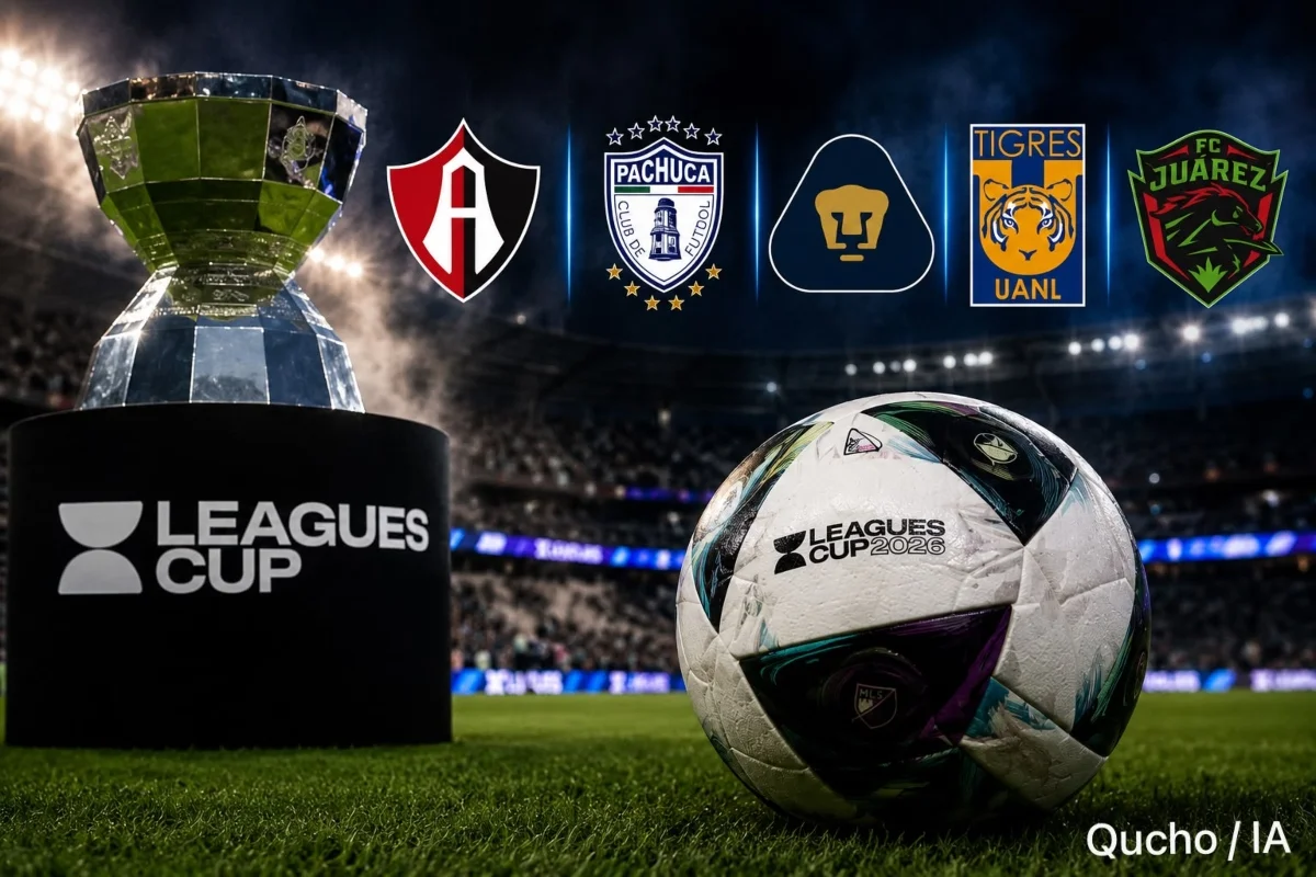 Atlas, Pachuca, Pumas, Tigres y FC Juárez tendrán actividad este viernes frente a clubes de la MLS.