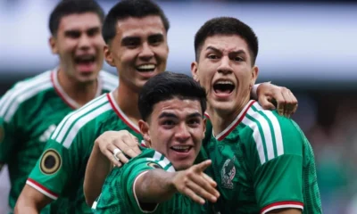 Selección Mexicana Sub-20 celebra el campeonato de Concacaf 2026 tras vencer a Estados Unidos.