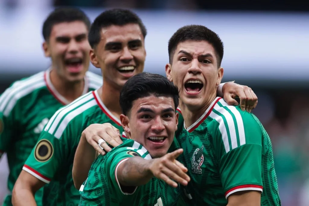 Selección Mexicana Sub-20 celebra el campeonato de Concacaf 2026 tras vencer a Estados Unidos.