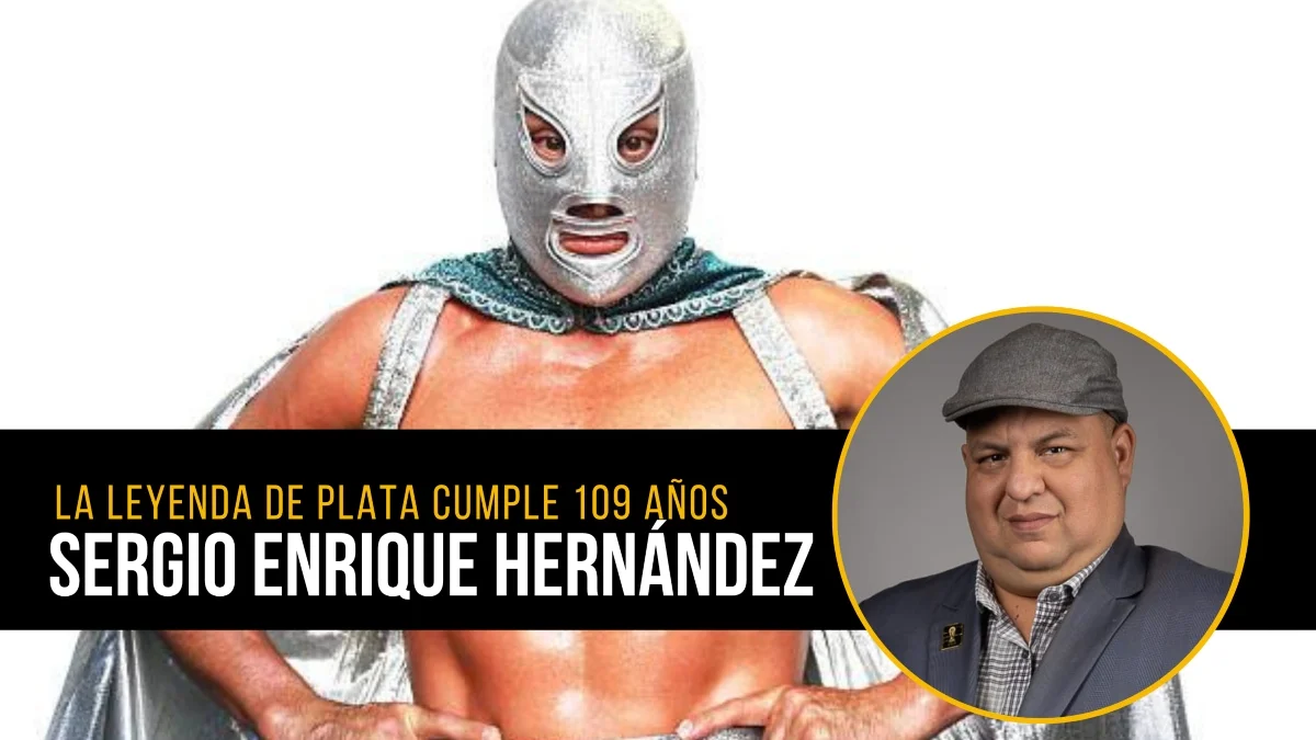 El Santo, Rodolfo Guzmán Huerta, con su tradicional máscara plateada durante su carrera en la lucha libre mexicana.