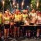 Corredores participan en la Carrera de las Antorchas de Tlaquepaque