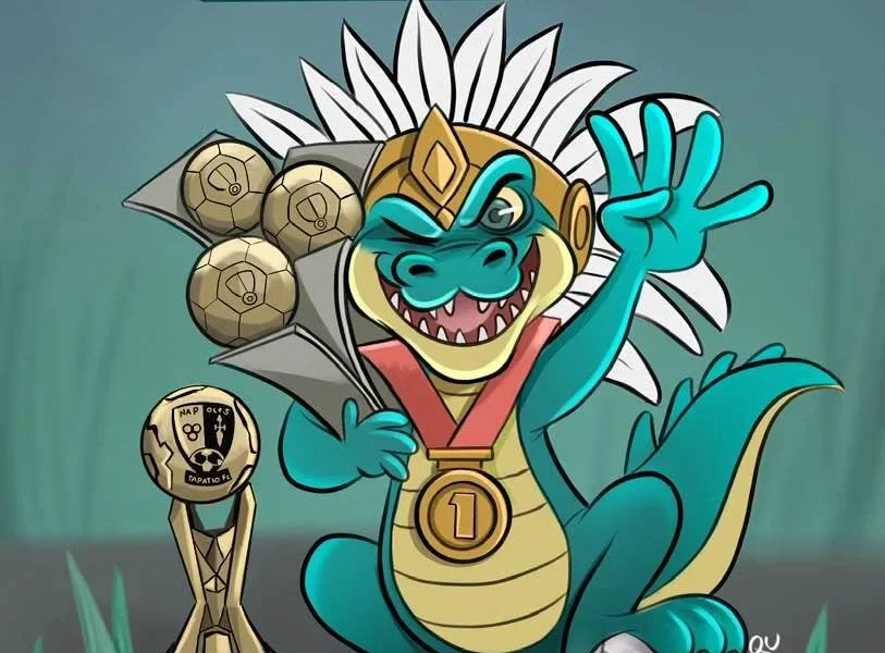 Cartón de Qucho sobre el Grupo Lagarto