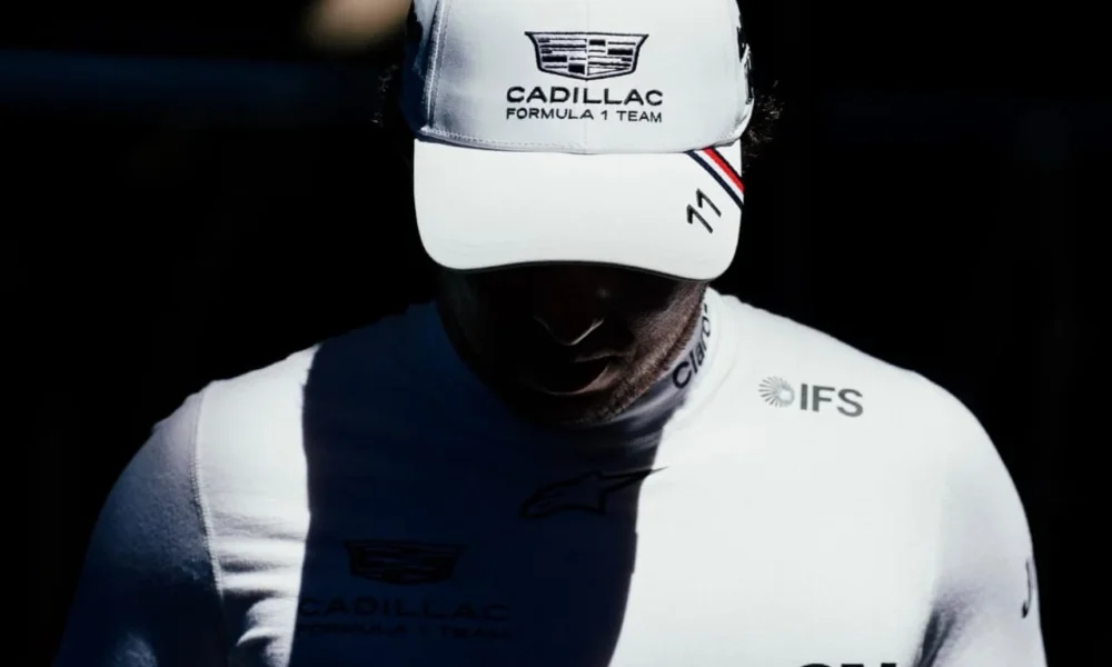 Checo Pérez durante el Gran Premio de Azerbaiyán 2026 en Bakú