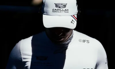 Checo Pérez durante el Gran Premio de Azerbaiyán 2026 en Bakú
