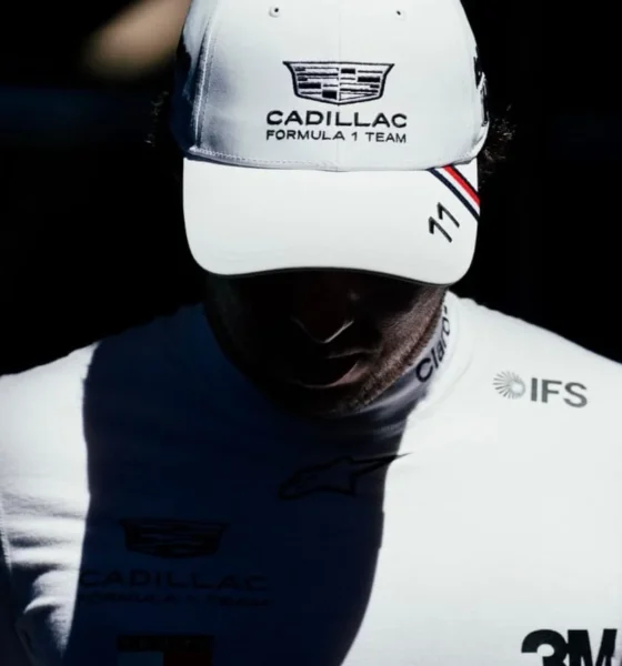 Checo Pérez durante el Gran Premio de Azerbaiyán 2026 en Bakú