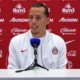 Rubén “Oso” González durante conferencia de prensa de Chivas previo al partido ante Querétaro.