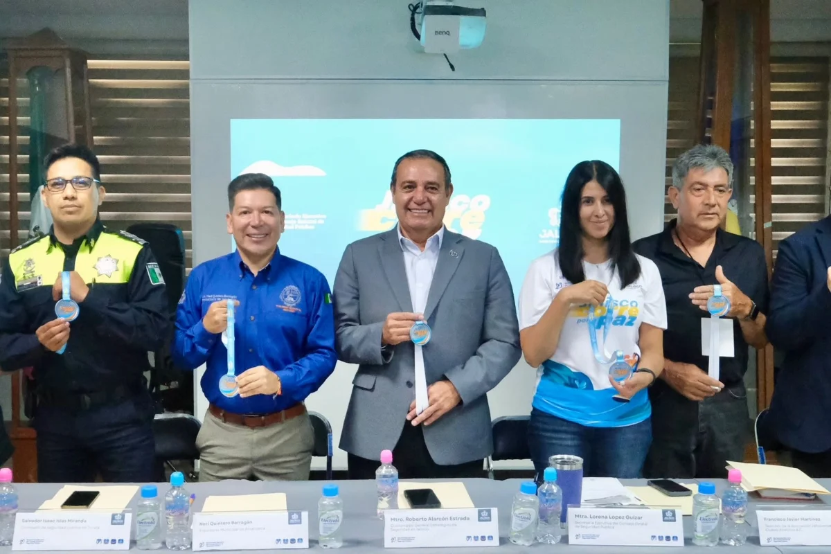 Presentación de la carrera Jalisco corre por la paz 2026 en Guadalajara