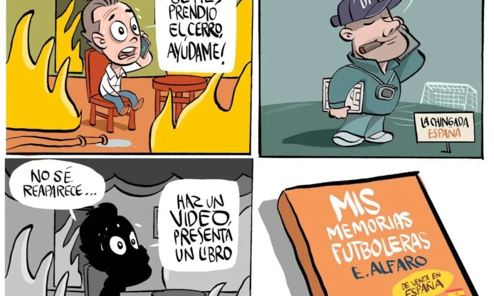 Cartón de Qucho Monero sobre la crisis en Jalisco