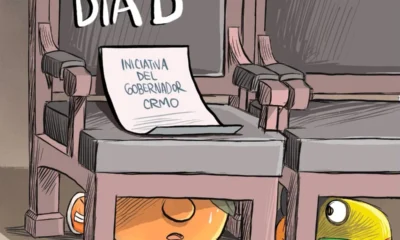 Cartón de Qucho Monero sobre Movimiento Ciudadano