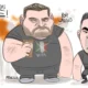 Cartón de Qucho sobre Alito Monero