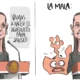 Cartón de Qucho Monero sobra la Presidenta Claudia Sheinbaum
