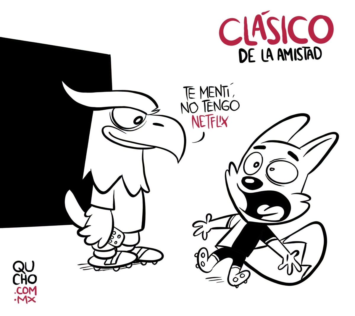 Cartón de Qucho Monero sobra Atlas