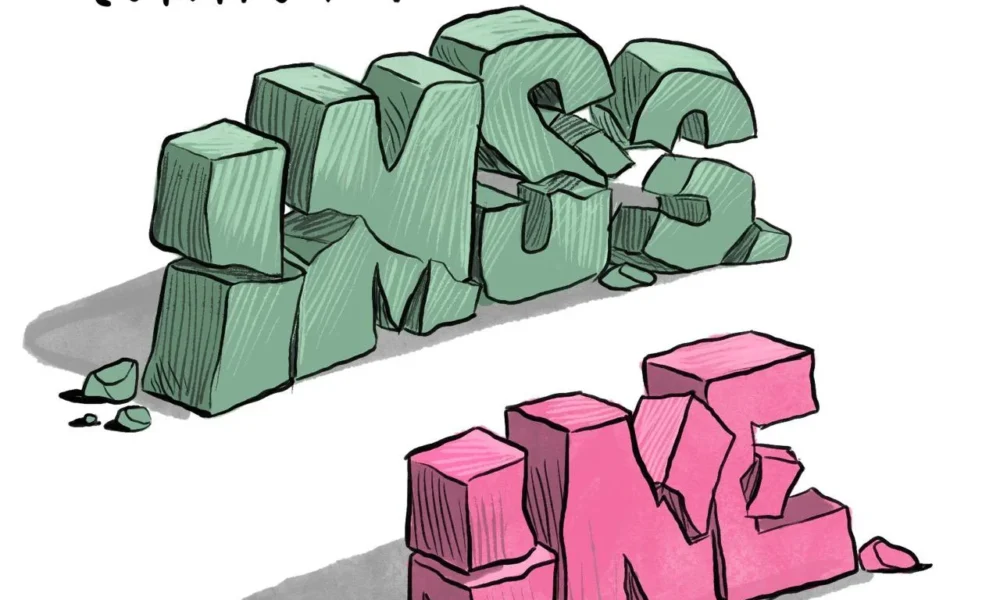 Cartón de Qucho sobre el IMSS y el INE