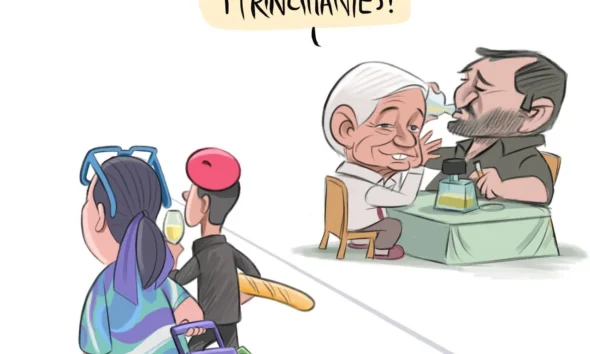 Cartón de Qucho sobre el caso Guadalupe Tadei