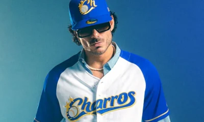 Uniforme de Charros de Jalisco en homenaje a Fernando Valenzuela para la temporada 2026-27